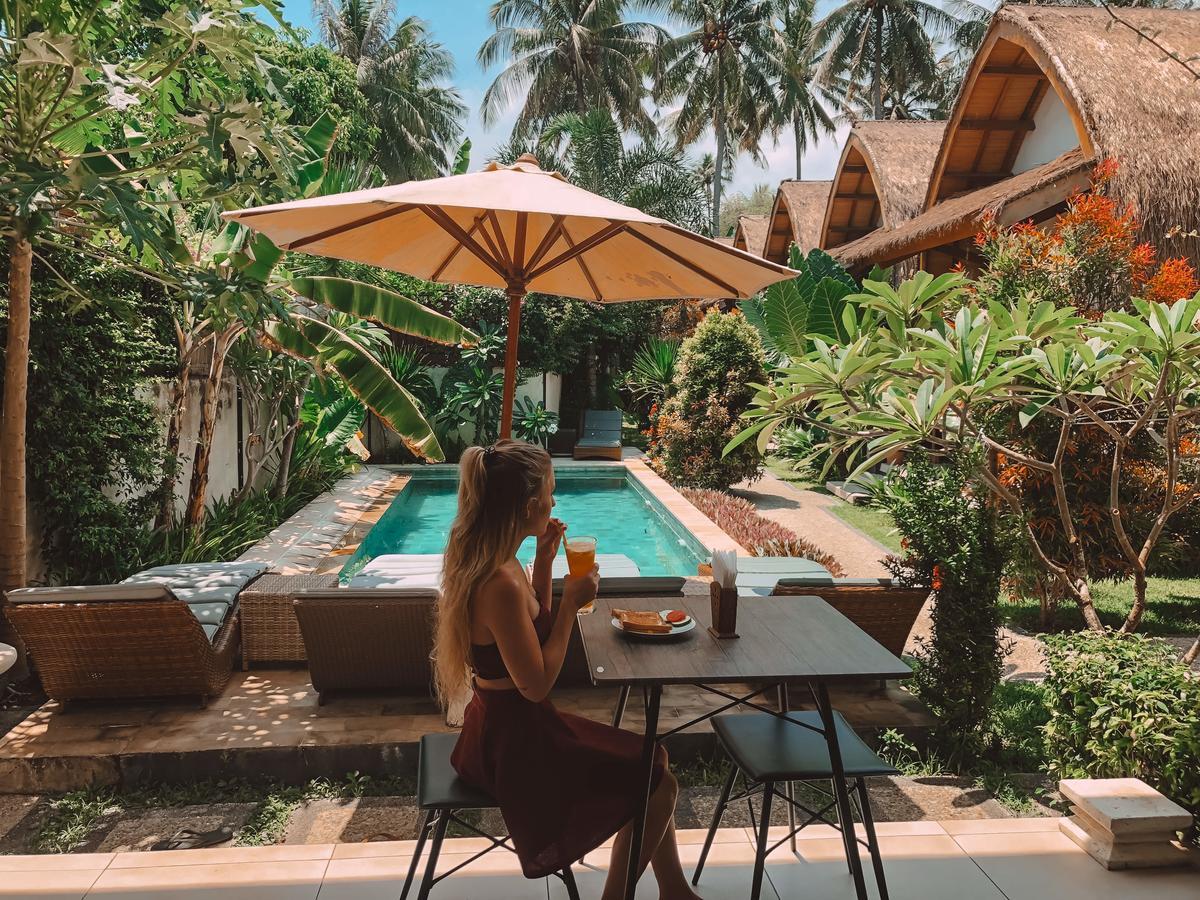 Teras Lombok Bungalow Сенгиги Екстериор снимка